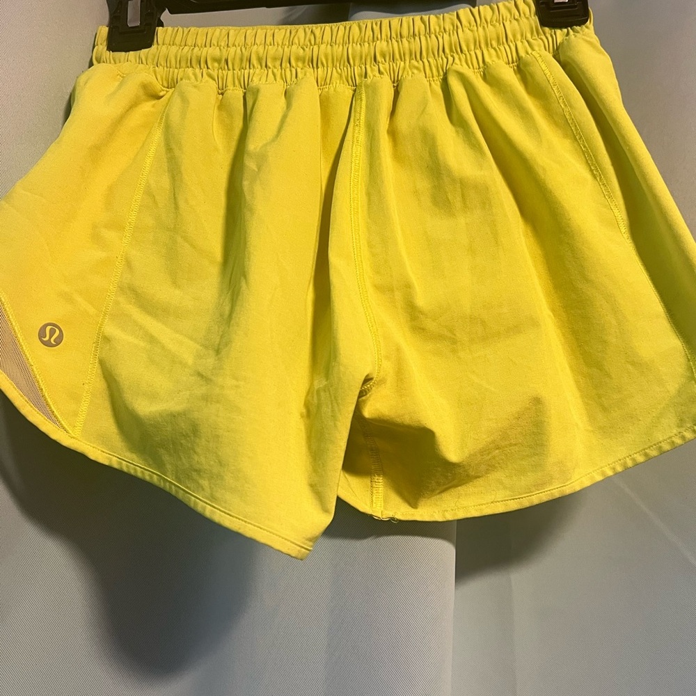 lululemon athletica Women's Yellow Shorts